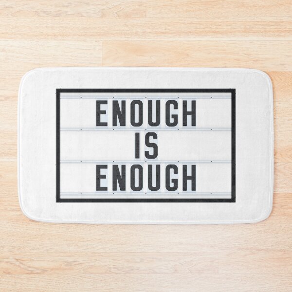 Item preview, ENOUGH is ENOUGH - Lightbox designed and sold by Art-Frankenberg.