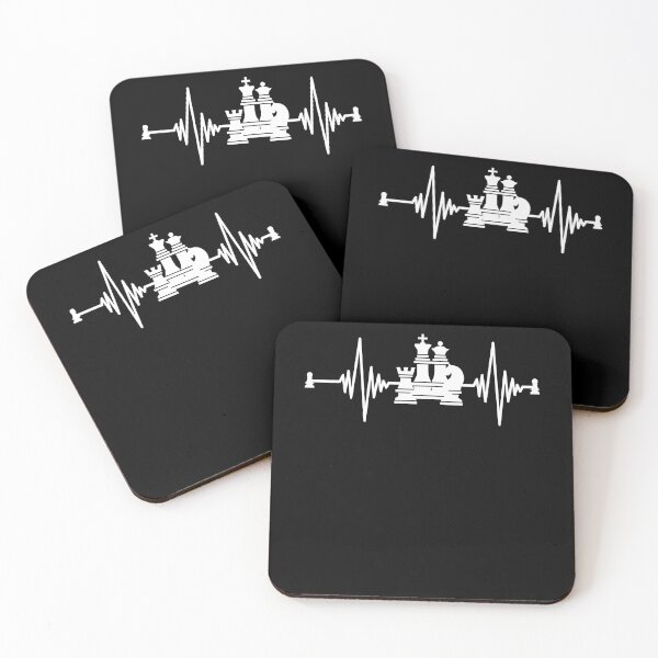 Item preview, Heartbeat chess designed and sold by bestshirtdesign.