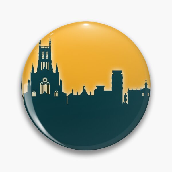 Item preview, Worcester England Skyline designed and sold by ArtPrints.