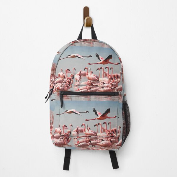 Item preview, Lesser Flamingos Flypast #1 designed and sold by Carole-Anne.