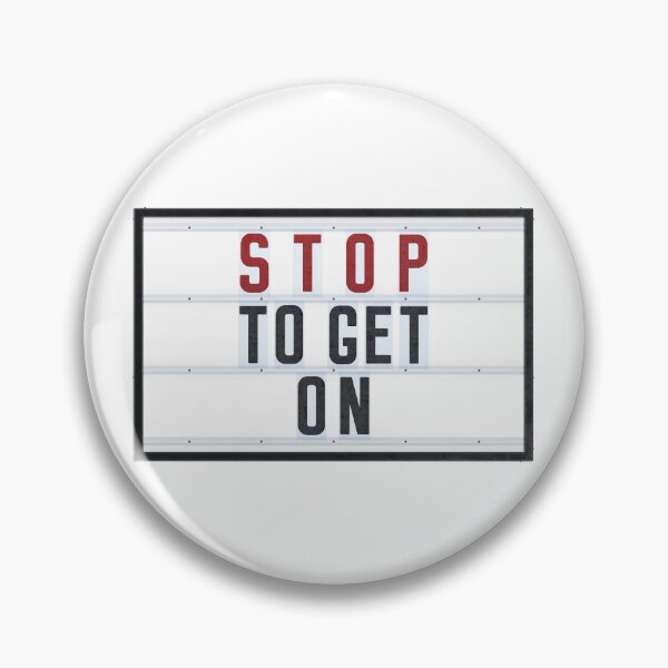 Item preview, STOP to get ON - Lightbox designed and sold by Art-Frankenberg.