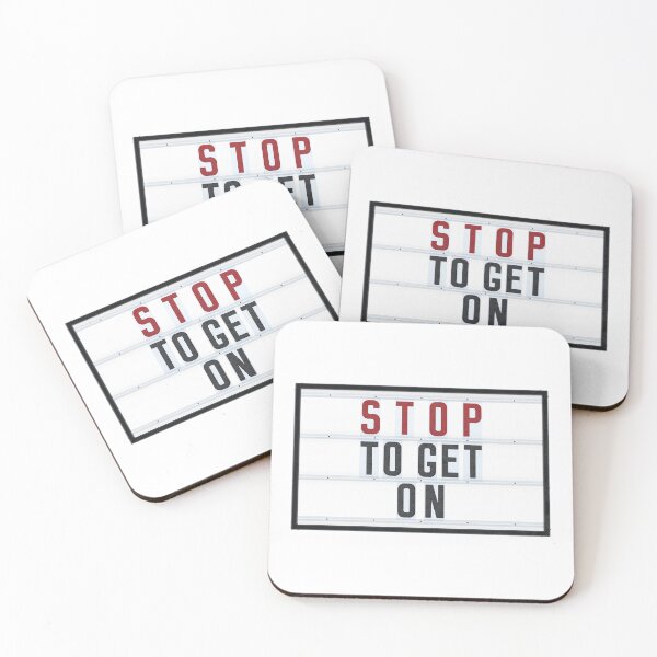 Item preview, STOP to get ON - Lightbox designed and sold by Art-Frankenberg.
