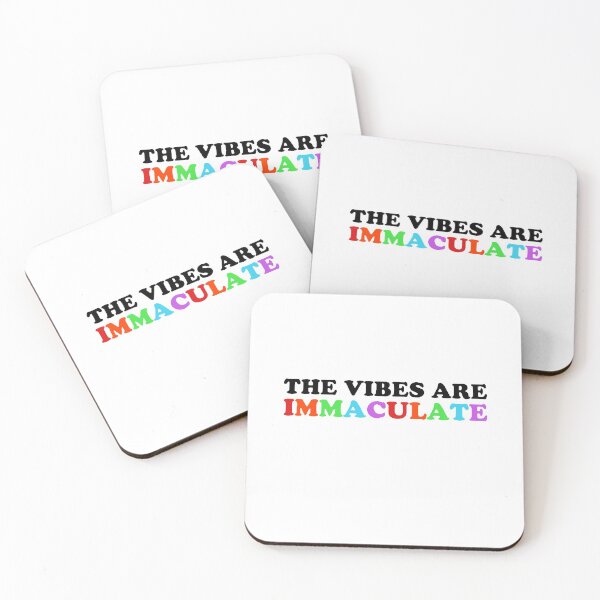 Item preview, the vibes are immaculate designed and sold by sarestickers.