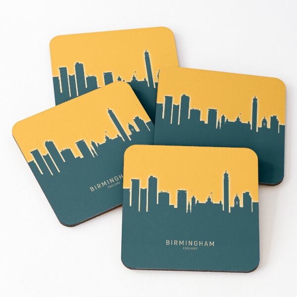 Item preview, Birmingham England Skyline designed and sold by ArtPrints.