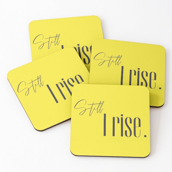 Item preview, Still I rise - yellow designed and sold by JustJayandJones.