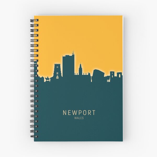 Artikelvorschau, Newport Wales Skyline entworfen und verkauft von ArtPrints.