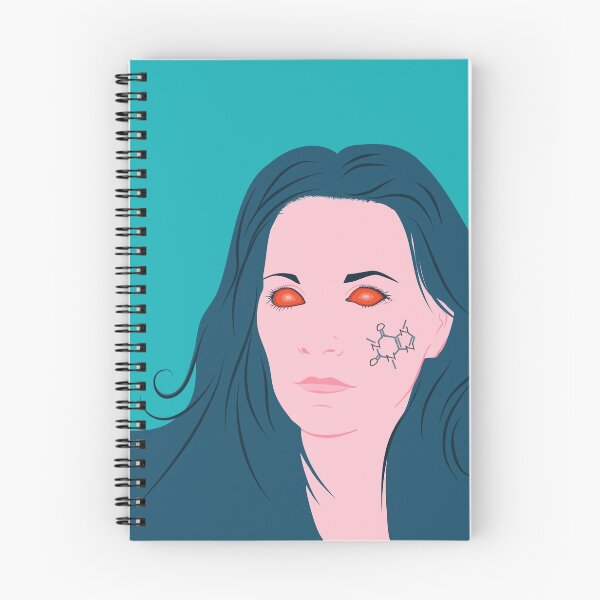 Item preview, Caffeine Molecule Tattoo Weird Girl Coffee Lover designed and sold by Boriana Giormova.