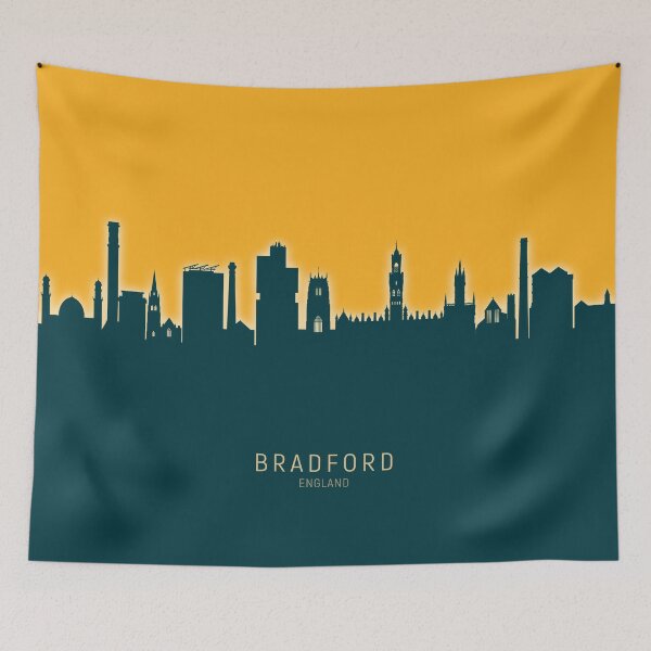 Item preview, Bradford England Skyline designed and sold by ArtPrints.