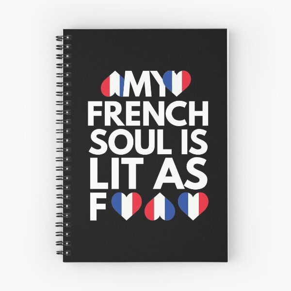 Item preview, My French Soul is Lit AF designed and sold by HelloFromAja.