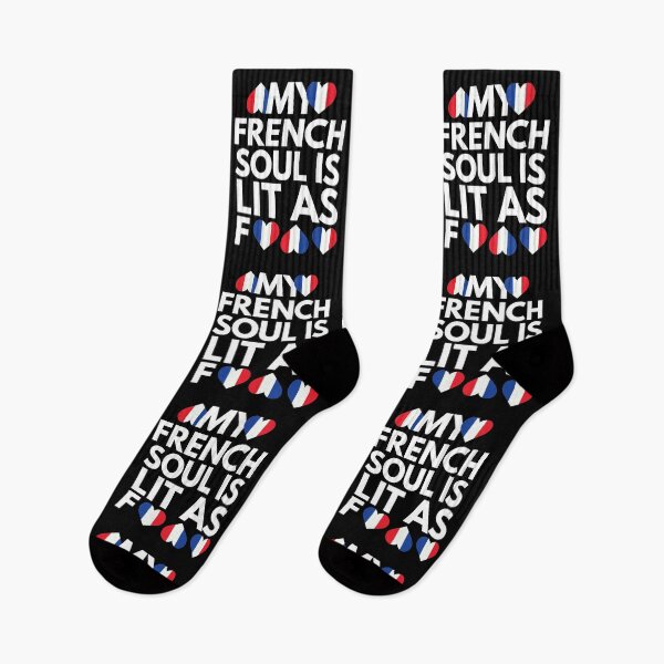 Item preview, My French Soul is Lit AF designed and sold by HelloFromAja.