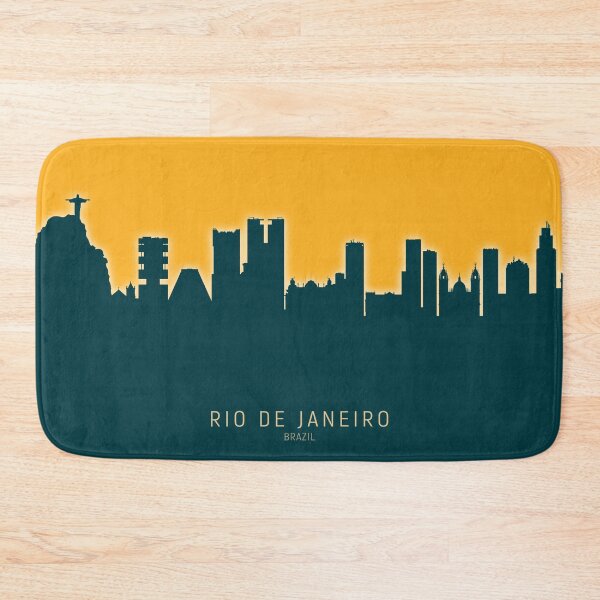 Item preview, Rio de Janeiro Brazil Skyline designed and sold by ArtPrints.