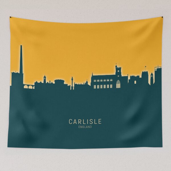 Artikelvorschau, Carlisle England Skyline entworfen und verkauft von ArtPrints.