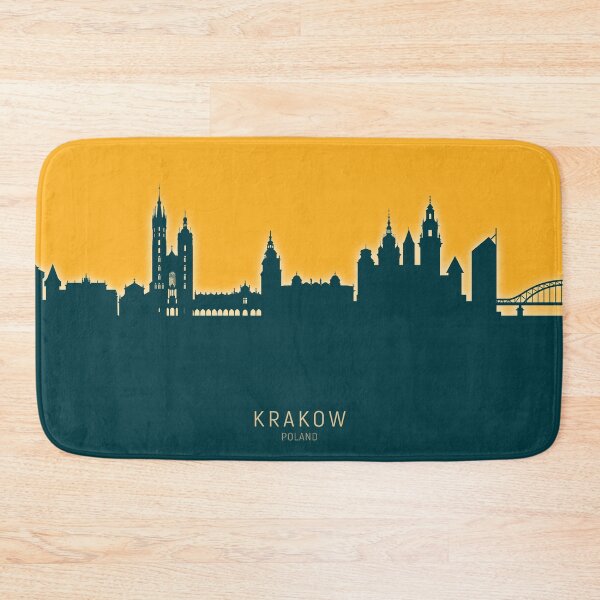 Item preview, Krakow Poland Skyline designed and sold by ArtPrints.