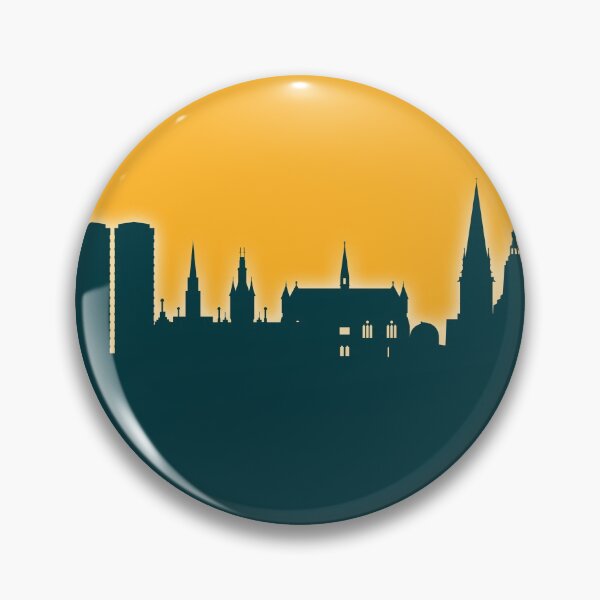 Item preview, Dundee Scotland Skyline designed and sold by ArtPrints.