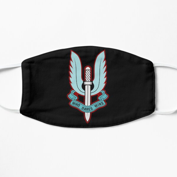 Special Air Service (Blue - No Shield) Flat Mask