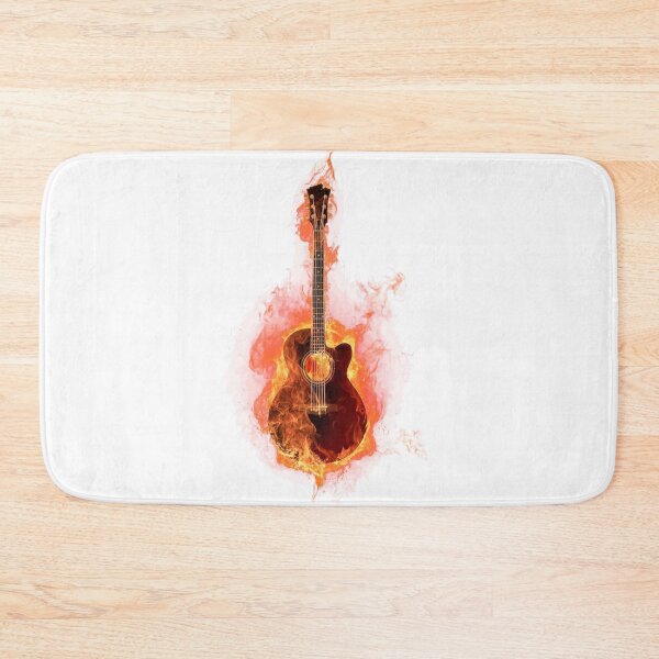 Item preview, fire guitar designed and sold by lacm2020.
