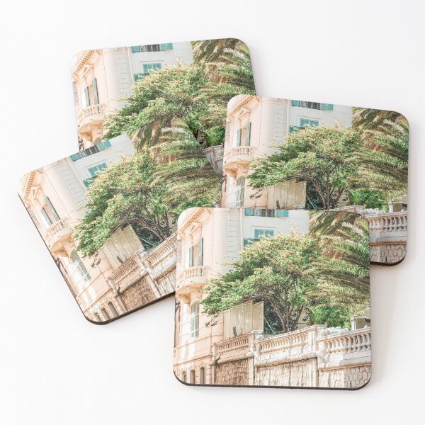 Item preview, Charming Cannes City Streets, Cote D'Azur, French Riviera Summer Travel Print, Exotic France City designed and sold by radub85.