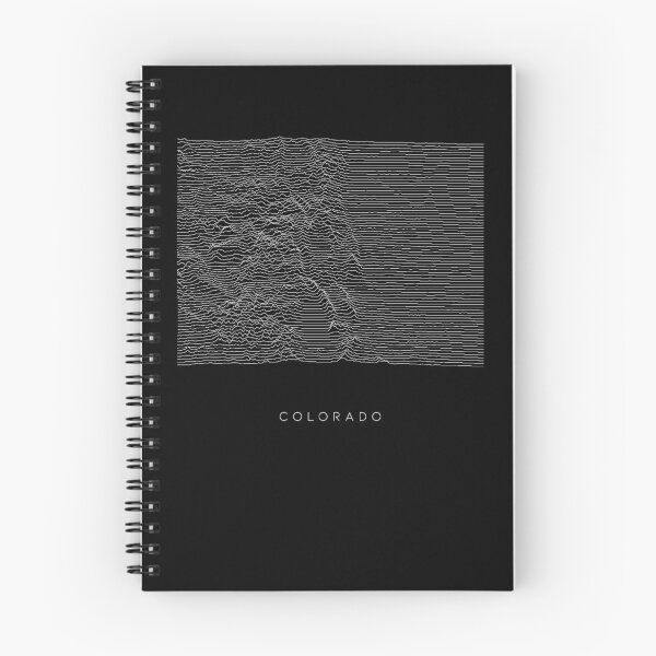 Item preview, Colarado Map Latest Topography Rock style  designed and sold by Mad Over Store.