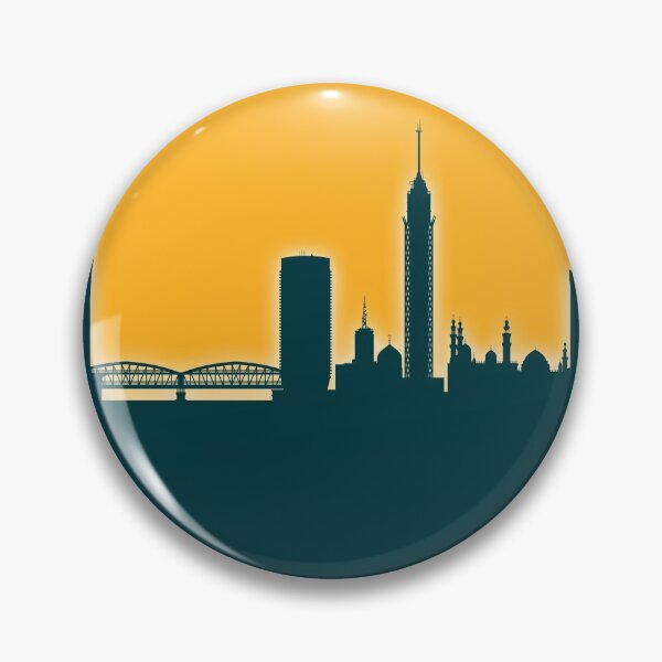 Item preview, Cairo Egypt Skyline designed and sold by ArtPrints.