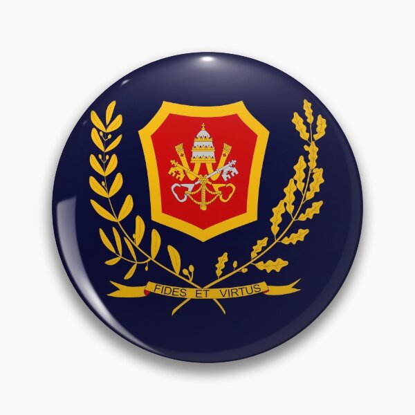 Item preview, Vatican City Gendarmerie Corps - Corpo della Gendarmeria dello Stato della Città del Vaticano designed and sold by wordwidesymbols.