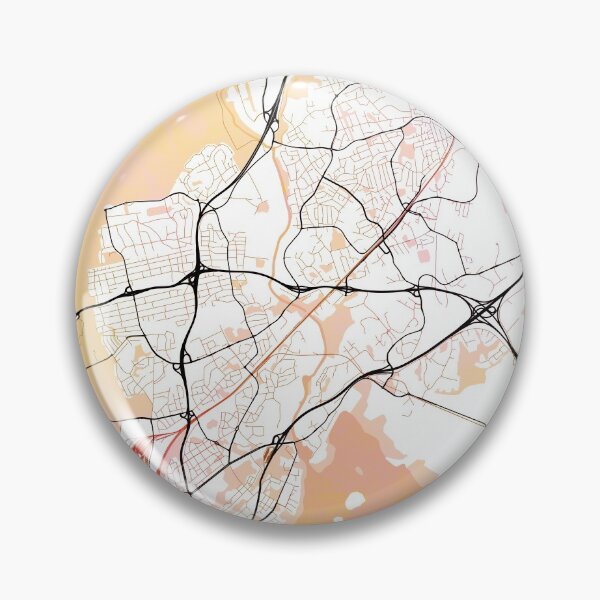 Item preview, Helsinki Finland Street Map Color designed and sold by IvonDesign.