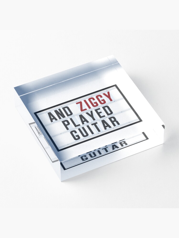 Alternate view of ZIGGY - Lightbox Acrylic Block