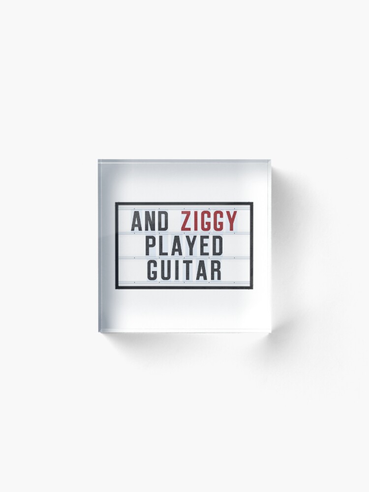 Alternate view of ZIGGY - Lightbox Acrylic Block