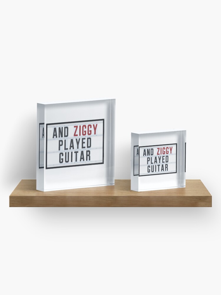Alternate view of ZIGGY - Lightbox Acrylic Block