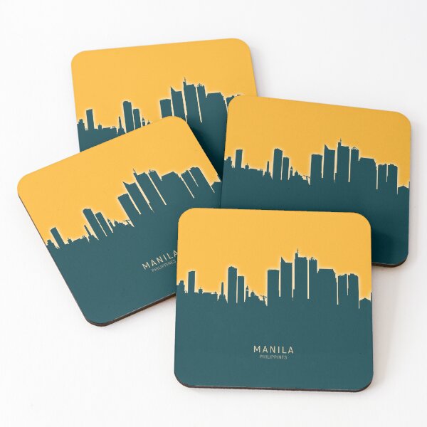 Item preview, Manila Philippines Skyline designed and sold by ArtPrints.