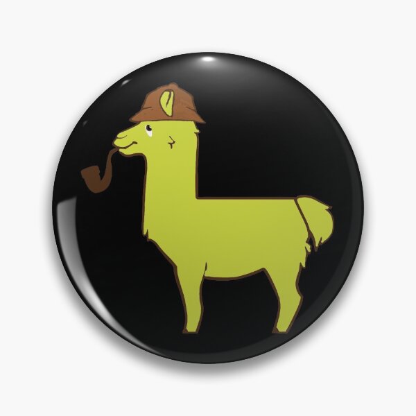 Item preview, The Great Llama Detective (Yellow) designed and sold by CrimeLab.