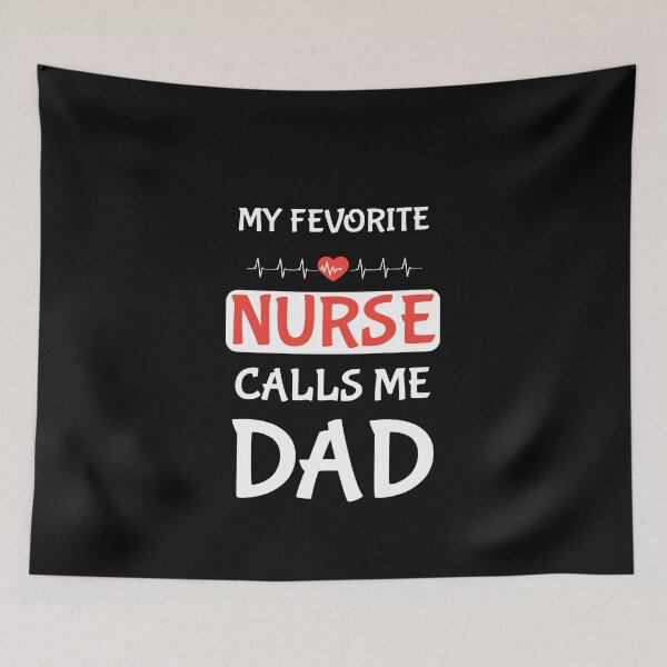 Item preview, My Fav Nurse Call me dad Shirt designed and sold by Atitep.