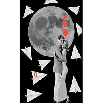 Artwork thumbnail, ❤‿❤ PAPER MOON IPHONE CASE ❤‿❤ by ✿✿ Bonita ✿✿ ђєℓℓσ