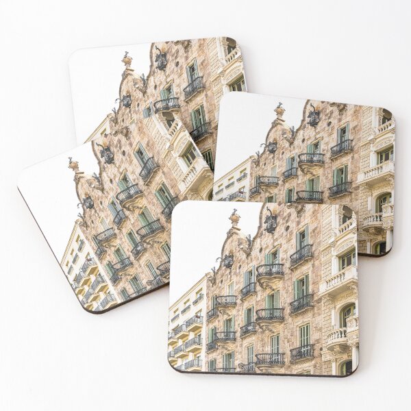 Item preview, Casa Calvet, Antoni Gaudi Architecture, Barcelona City Print, Urban Details, Spain Landmark, Famous Calvet House designed and sold by radub85.