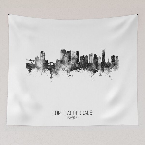 Item preview, Fort Lauderdale Florida Skyline designed and sold by ArtPrints.
