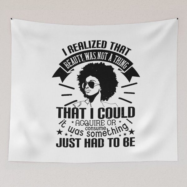Item preview, Afro Black Woman | Beauty Was Not A Thing designed and sold by teamph.