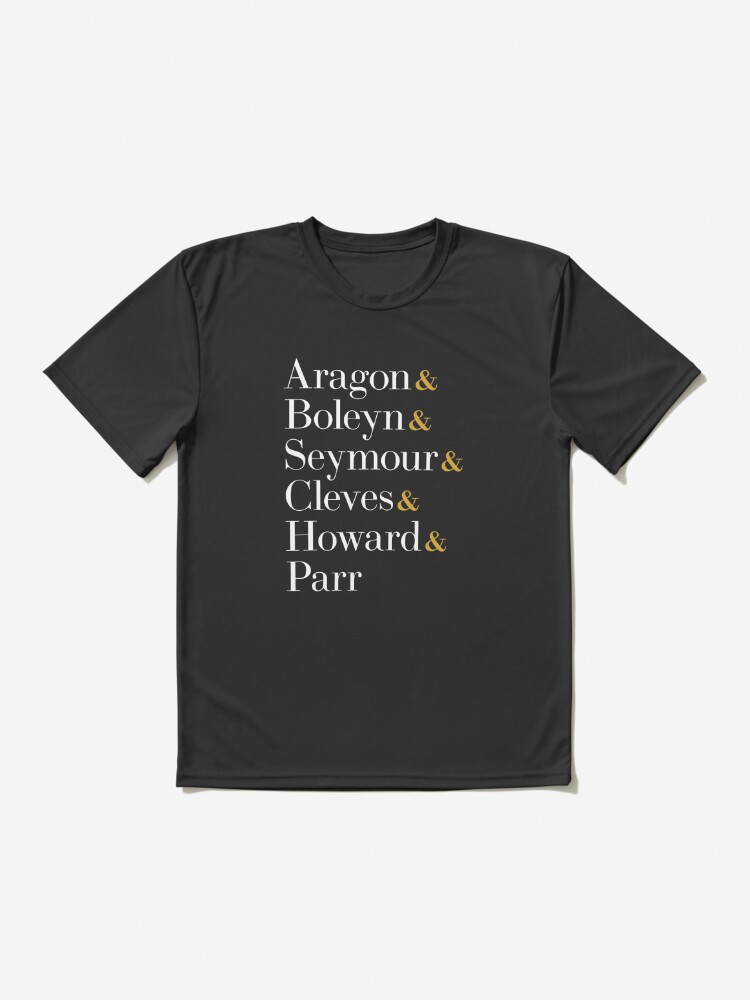 Six the Musical Queens - Ampersand Names T-Shirt