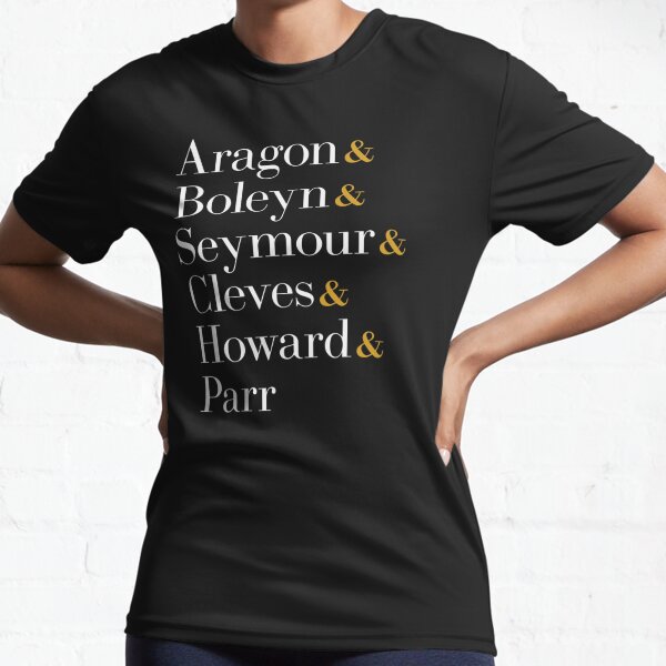 Six the Musical Queens - Ampersand Names T-Shirt