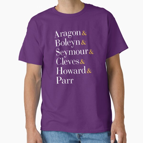 Item preview, Six the Musical Queens - Ampersand Names designed and sold by reDesign Broadway.