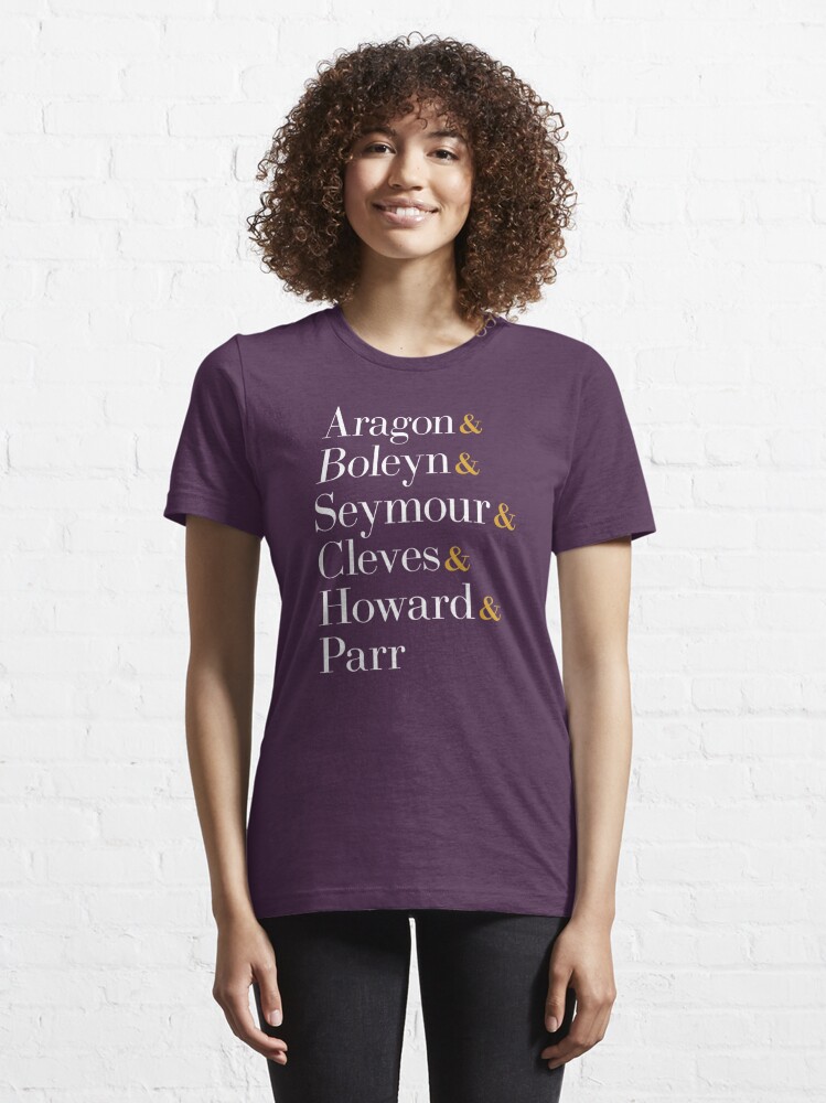 Six the Musical Queens - Ampersand Names T-Shirt