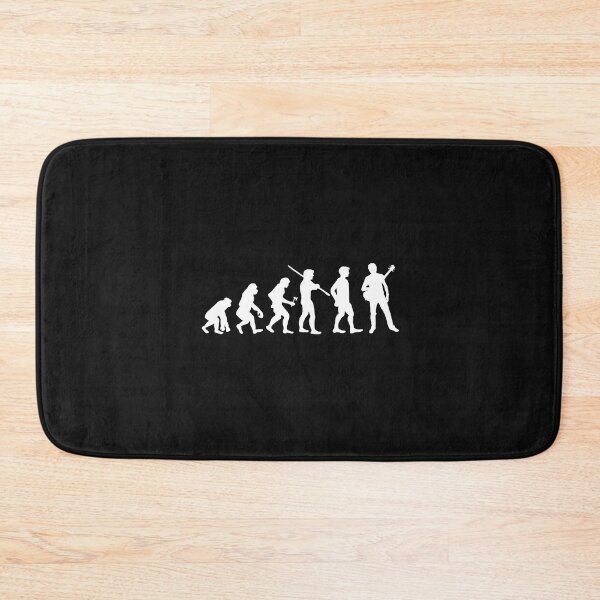 Item preview, Human Evolution Guitar Guitarist Musician designed and sold by losttribe.