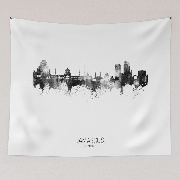 Item preview, Damascus Syria Skyline designed and sold by ArtPrints.