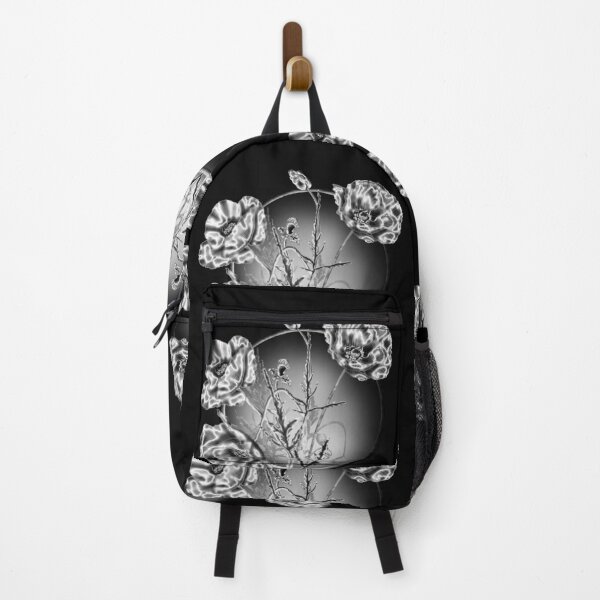 Item preview, Metalic gothic blooming poppies in moonlight designed and sold by AsyaTury.