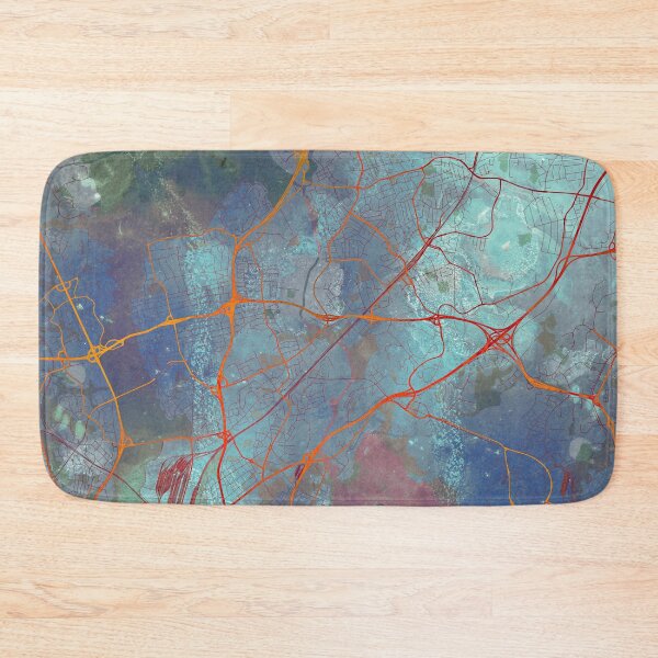 Item preview, Helsinki Finland Street Dark Blue designed and sold by IvonDesign.