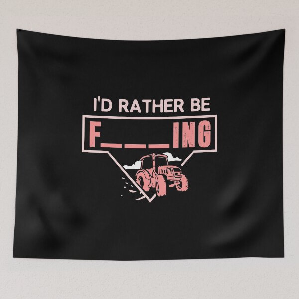 Item preview, Mens I'd Rather Be Farming Tractor Design For A Hobby Farmer design designed and sold by AYDreamers.