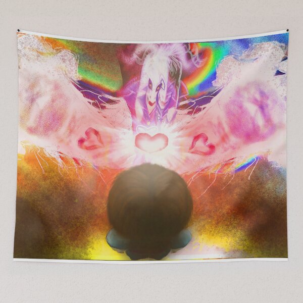 Item preview, Asriel Dreemurr and Frisk Hopes and Dreams (original version) designed and sold by SolanM.