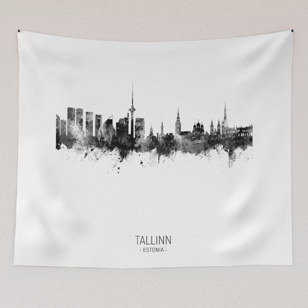 Item preview, Tallinn Estonia Skyline designed and sold by ArtPrints.