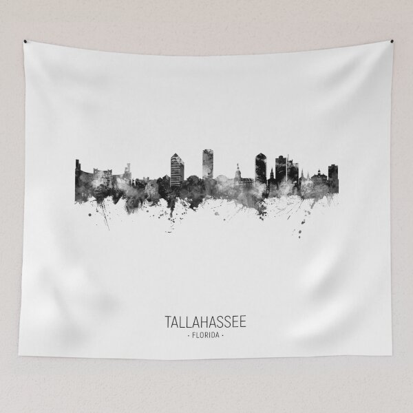 Item preview, Tallahassee Florida Skyline designed and sold by ArtPrints.