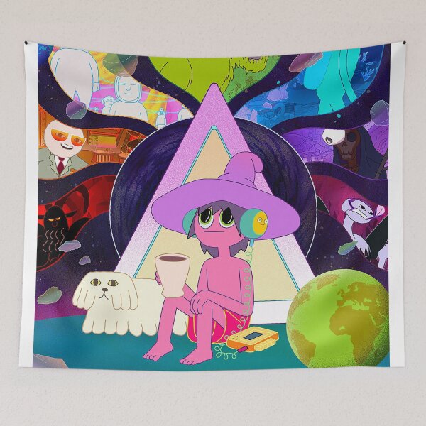 Item preview, Clancy & Charlotte Midnight Gospel poster designed and sold by Quantastic.