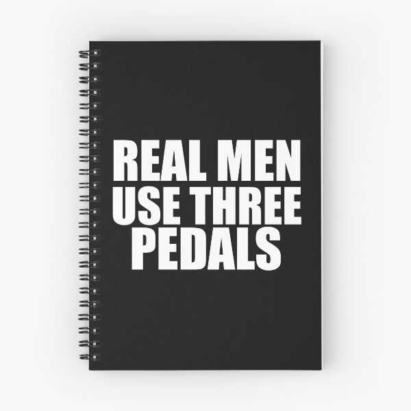 Item preview, Real Men Use Three Pedals Gear Head Stick Shift Cars designed and sold by losttribe.