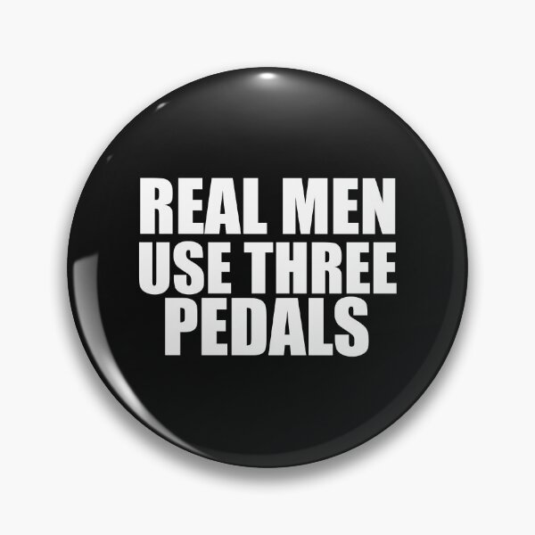 Item preview, Real Men Use Three Pedals Gear Head Stick Shift Cars designed and sold by losttribe.